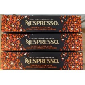 LIMITED EDITION Nespresso Pumpkin Spice Cake | Vertuo